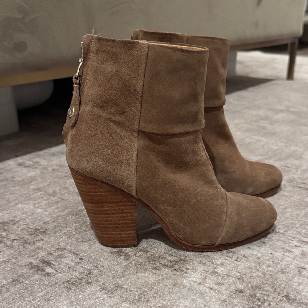 Women’s Rag & Bone Suede Ankle Boots Brown 36.5